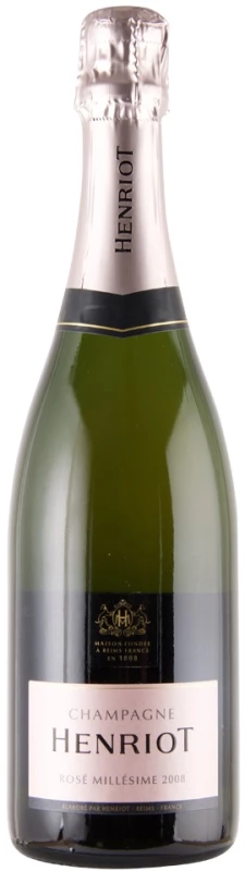 Drink me Вино ігристе рожеве сухе Champagne Henriot Brut Rose Millesime 2008, AOP, 12%, 0.75л