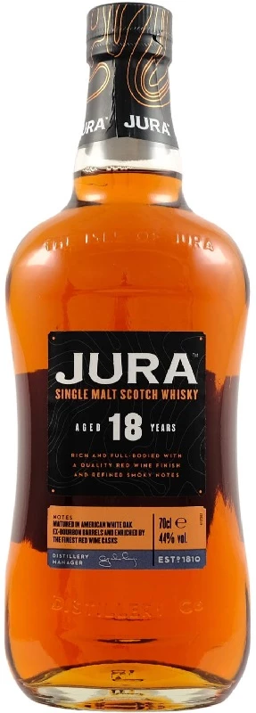 Drink me Віскі односолодовий Isle of Jura 18 років, 44%, 0.7л в коробці