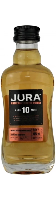Drink me Віскі односолодовий Isle of Jura 10 років, 40%, 0.05л Міні