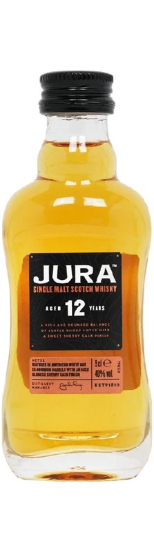 Drink me Віскі односолодовий Isle of Jura 12 років, 40%, 0.05л Міні