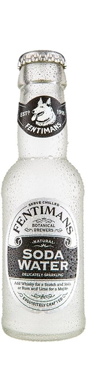 Drink me Напій газований Fentimans Soda Water,  0.200л